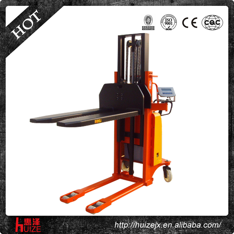 稱重式半電動(dòng)堆高車 稱重式半電動(dòng)堆高車