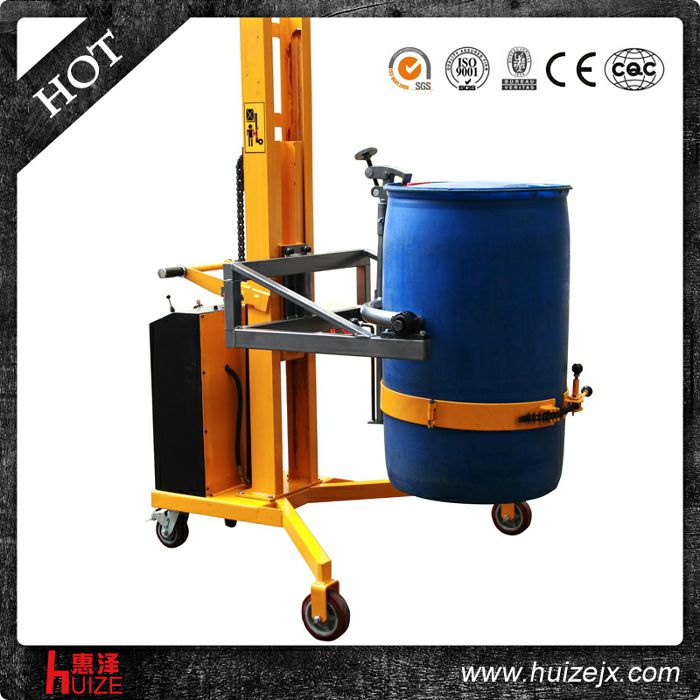 半電動(dòng)油桶車(chē)（直角腿，夾鐵桶翻轉(zhuǎn)）3