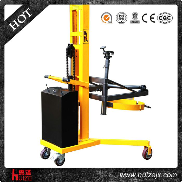 半電動油桶車（直角腿，夾鐵桶翻轉）2